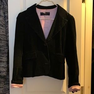 quorderie blazer with pink lining